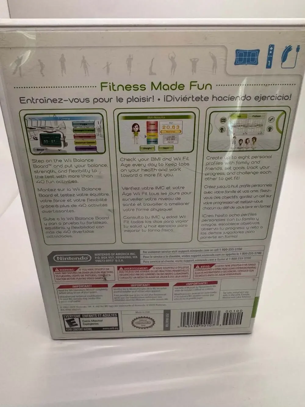 Wii Fit for Nintendo Wii (Game, Case, and Manual)